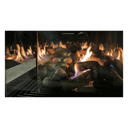 Sierra Flame by Amantii Toscana 58" Three-Sided Peninsula Direct Vent Natural Gas Fireplace