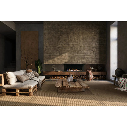 Sierra Flame by Amantii Toscana 58" Three-Sided Peninsula Direct Vent Natural Gas Fireplace