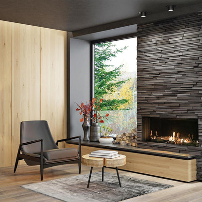 Sierra Flame by Amantii Vienna 60" Direct Vent Linear Style Natural Gas Fireplace