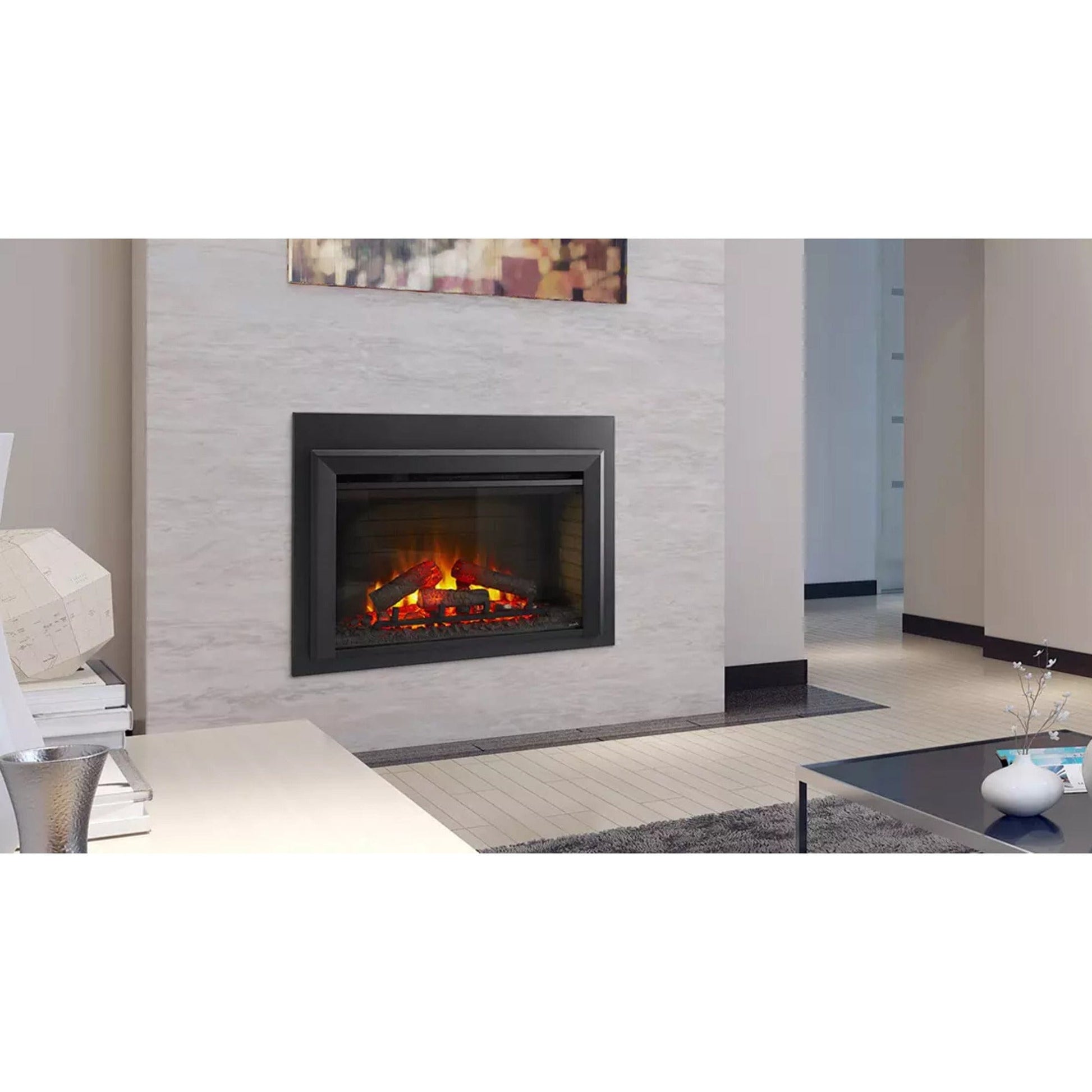 SimpliFire 30" Traditional Electric Built-In Fireplace Insert