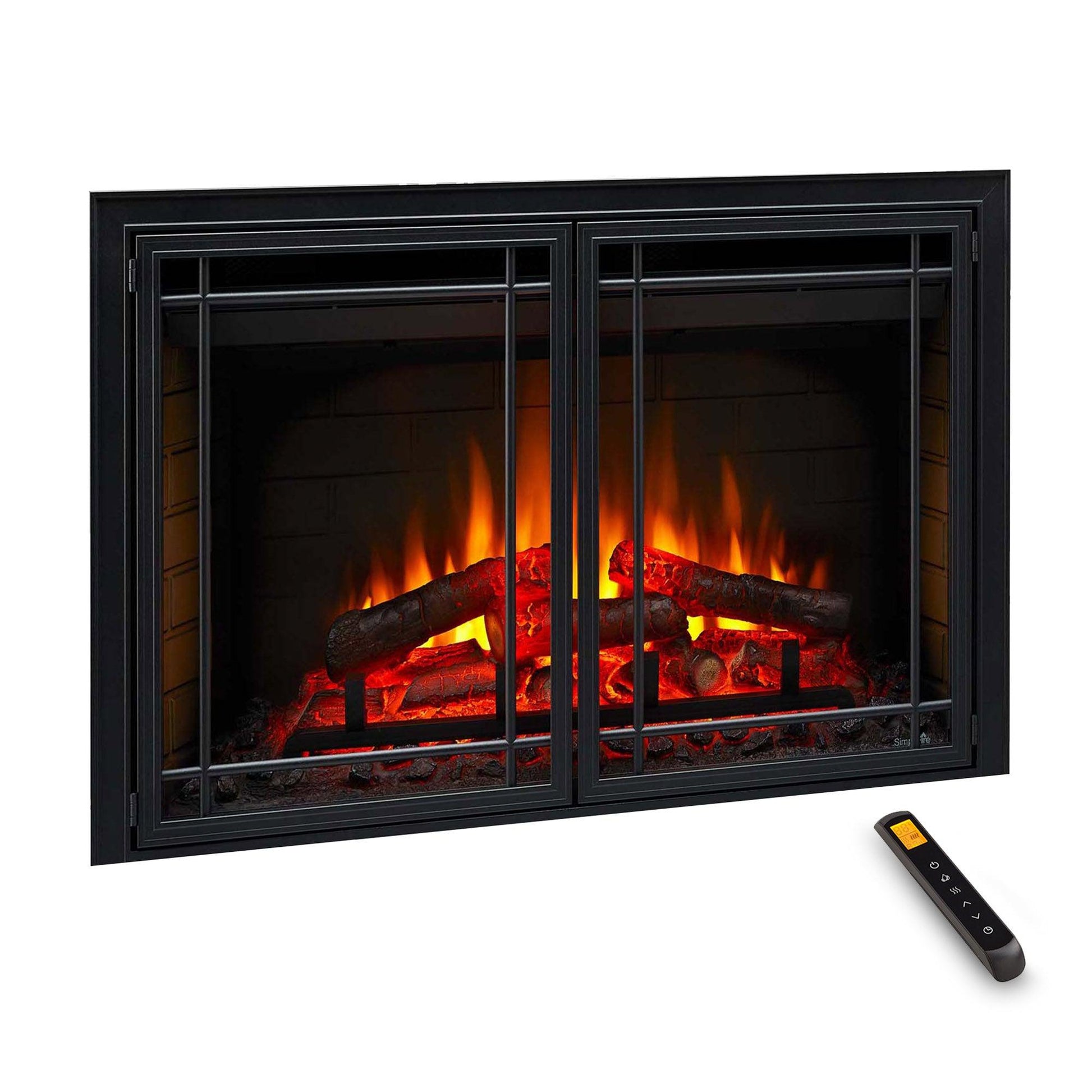 SimpliFire 30" Traditional Electric Built-In Fireplace Insert