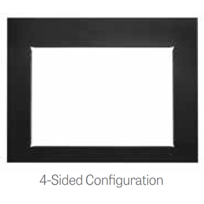 SimpliFire 35" 4-Sided Small Surround with Removable Bottom Piece