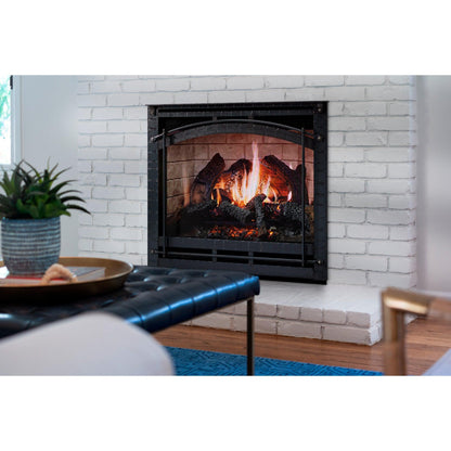 SimpliFire 36" Black Chateau Forge Front for Inception 36" Series