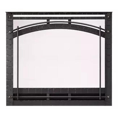 SimpliFire 36" Black Chateau Forge Front for Inception 36" Series