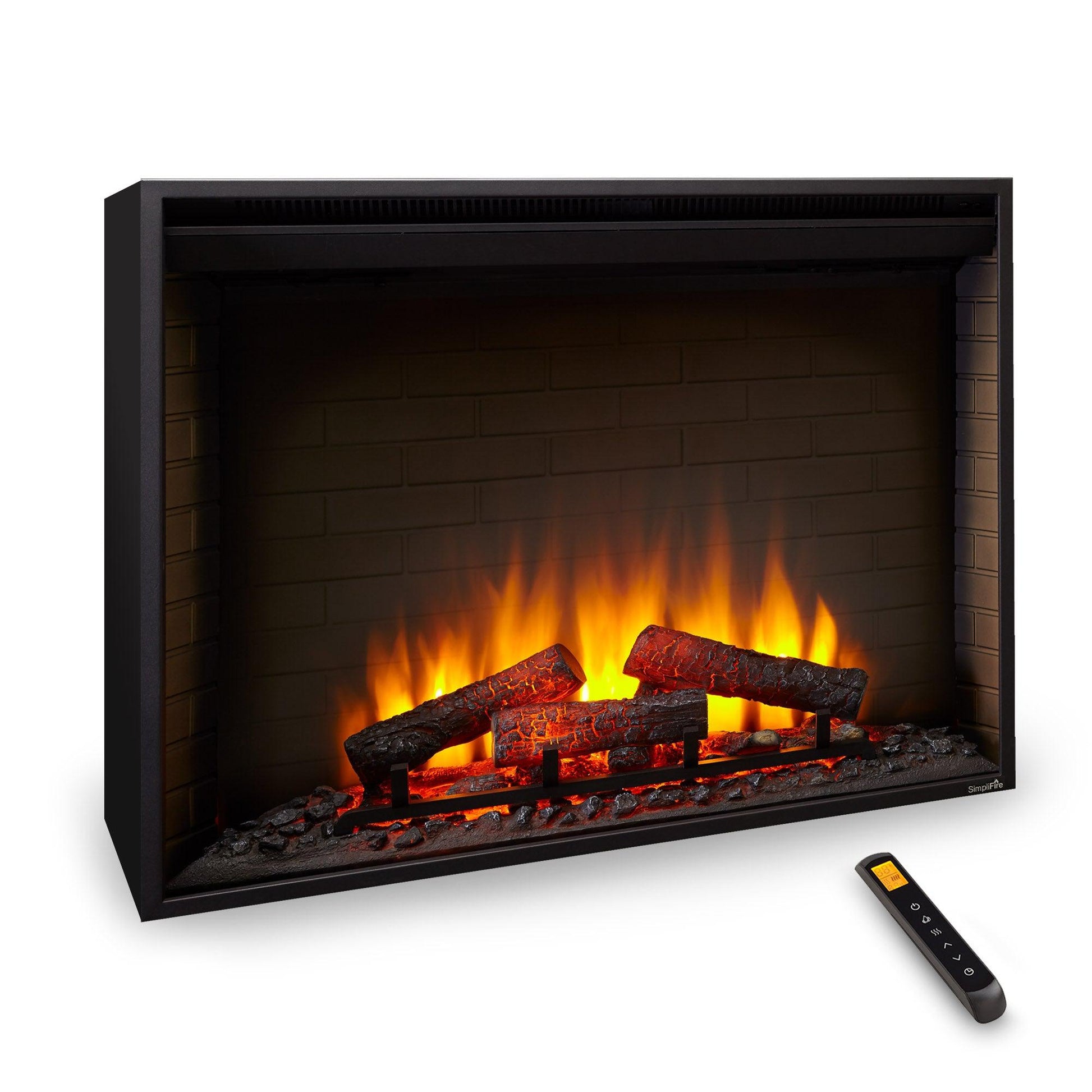 SimpliFire 36" Traditional Electric Built-In Fireplace