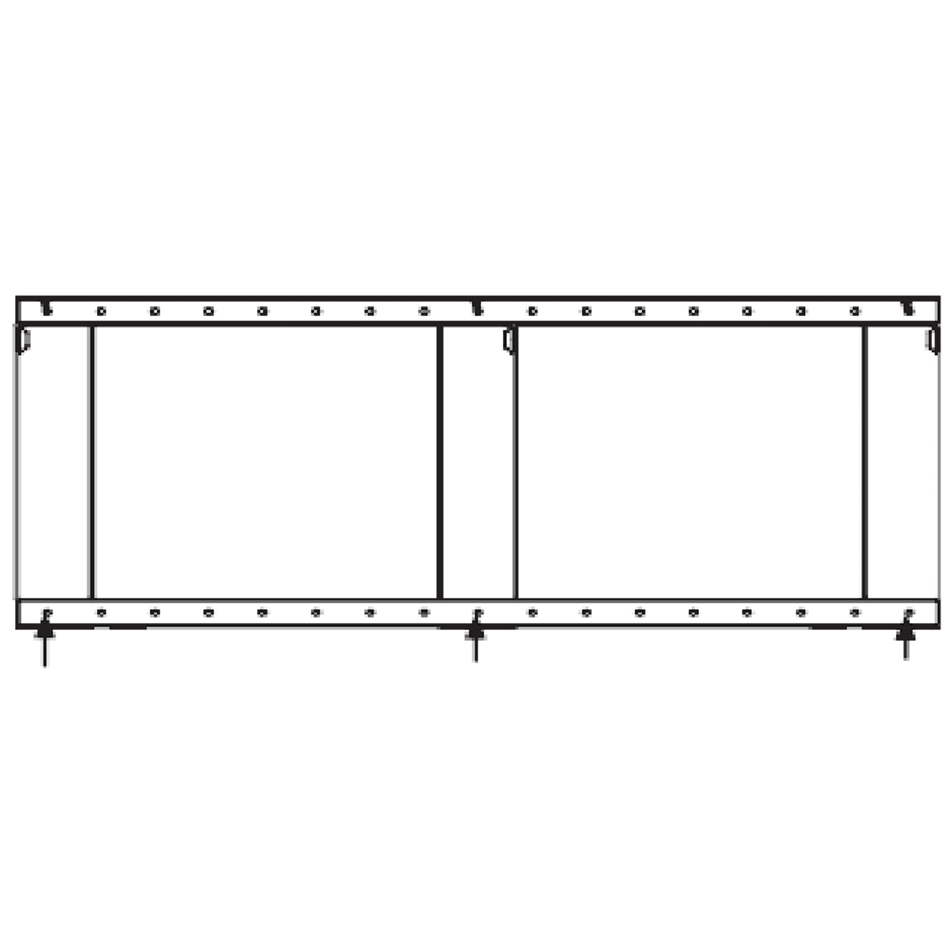 SimpliFire 60" to 72" Electric Wall Mount Kit