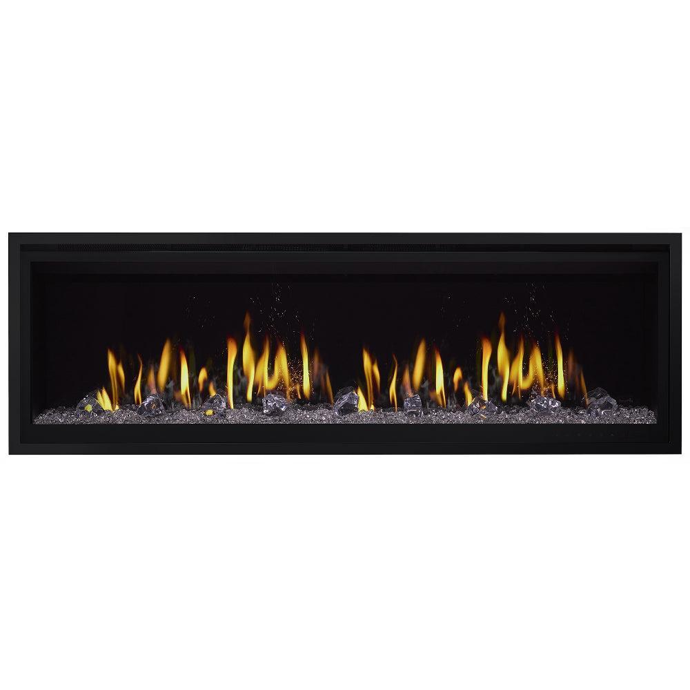 SimpliFire Allusion Edge 60" Linear Electric Recessed Fireplace