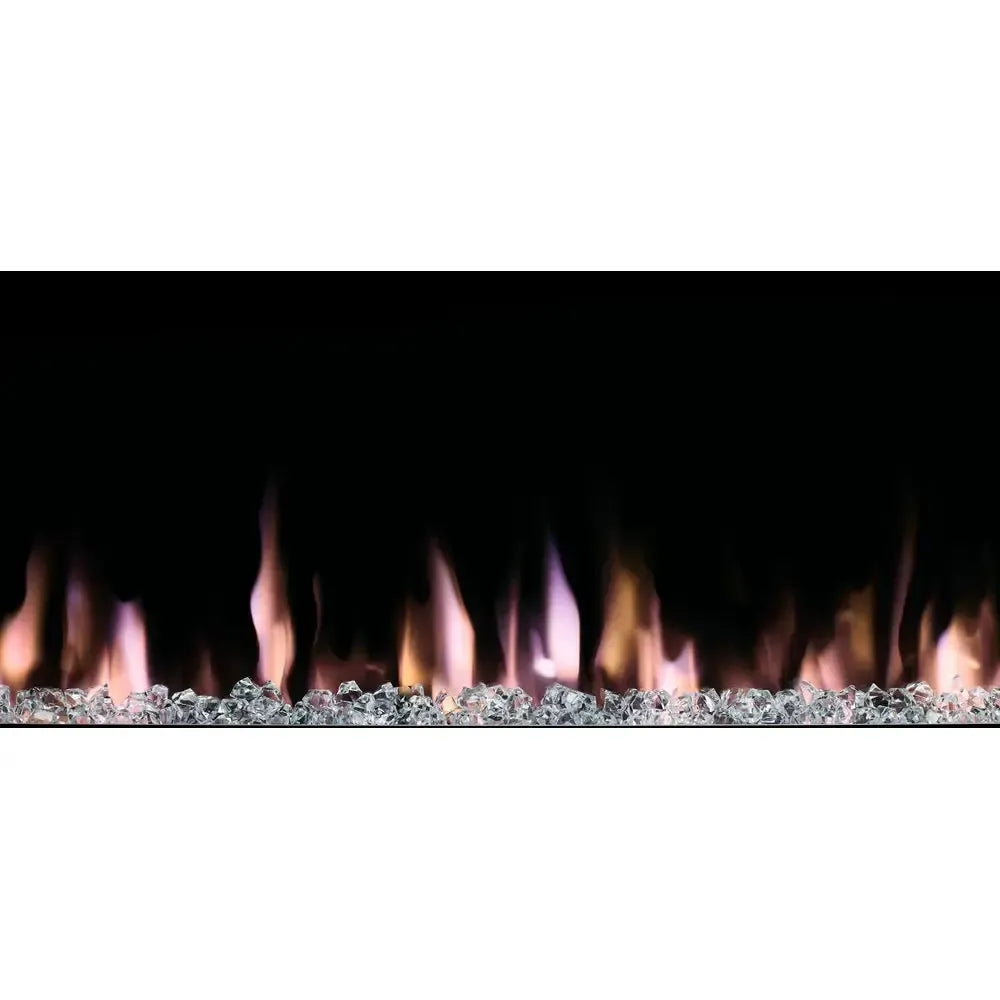 SimpliFire Allusion Slim 40" Linear Electric Recessed Fireplace