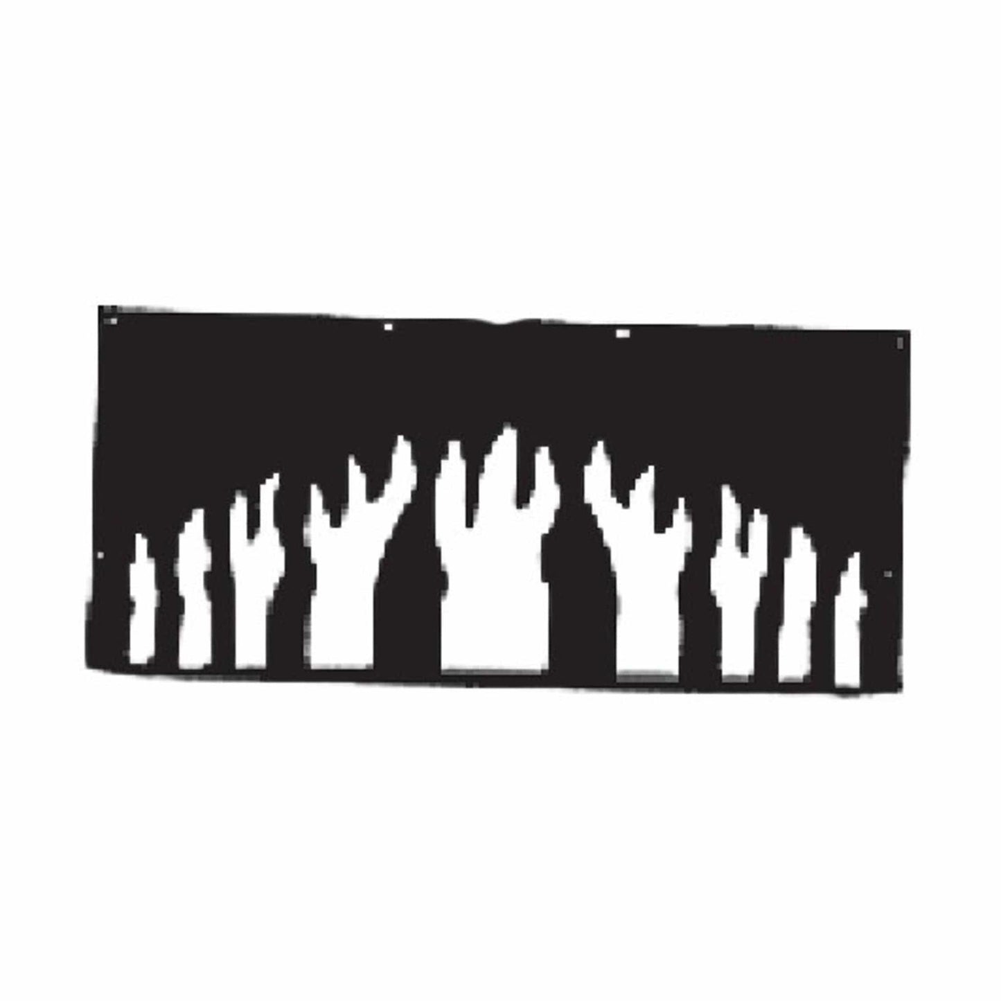 SimpliFire Flame Screen for 30" Built-In Electric Fireplace