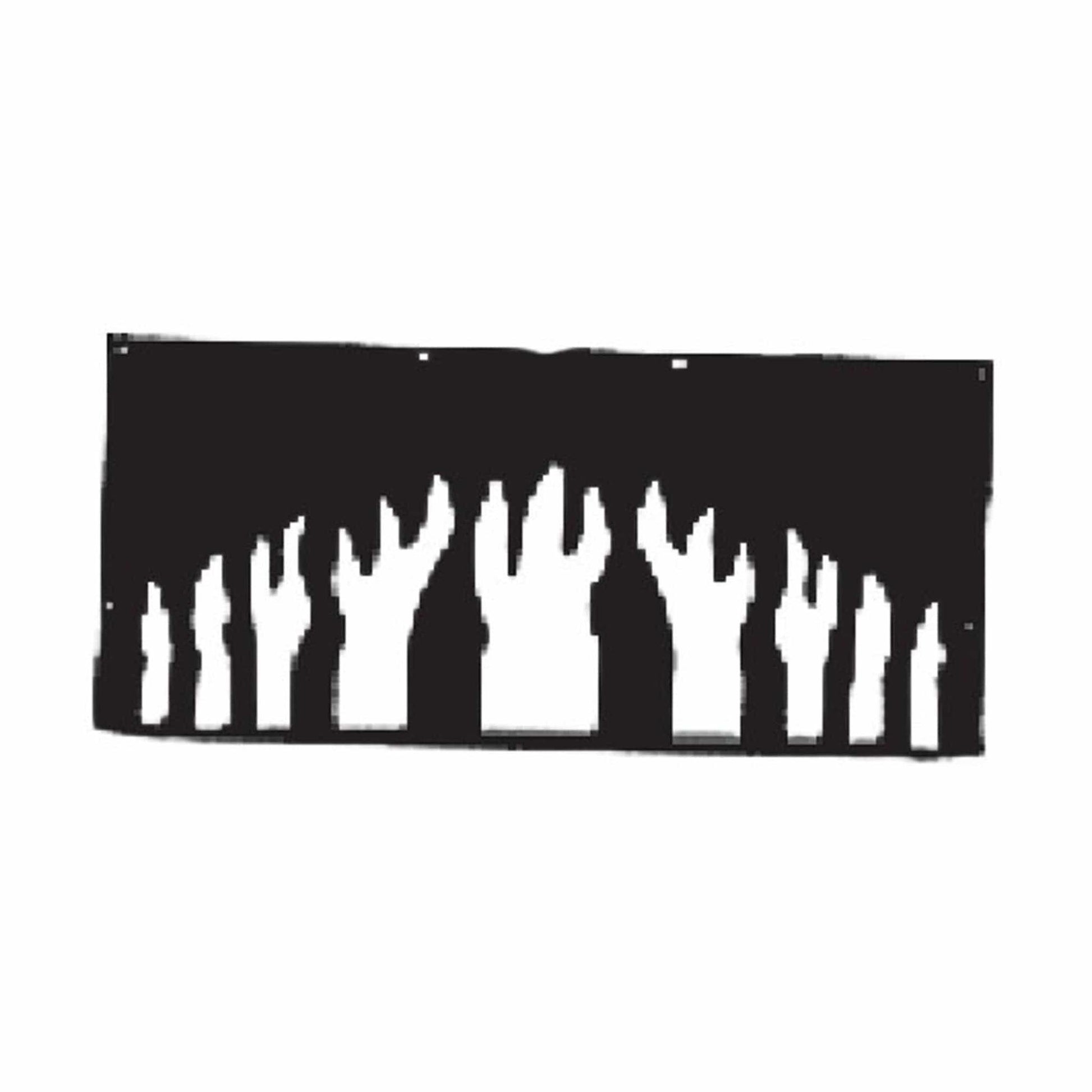 SimpliFire Flame Screen for 30" Built-In Electric Fireplace