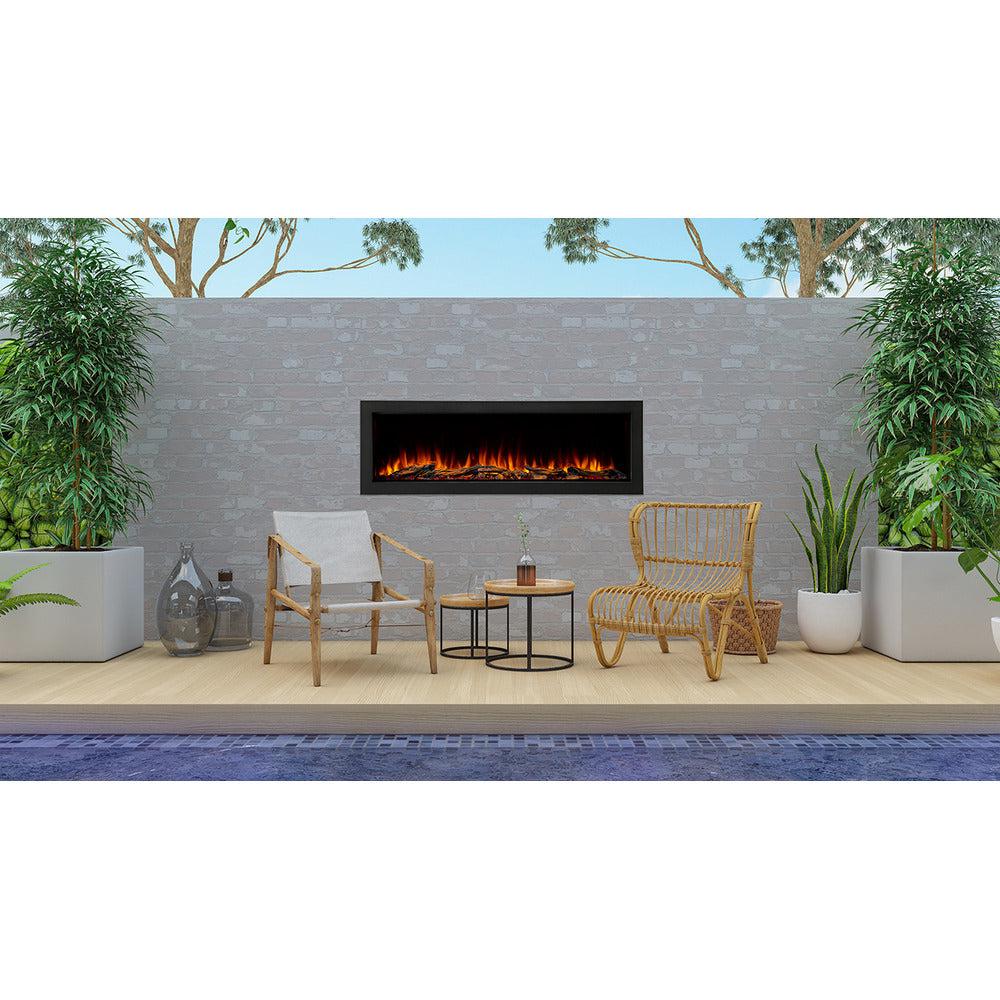 SimpliFire Forum 43" Outdoor Electric Fireplace