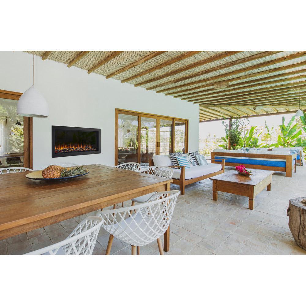 SimpliFire Forum 43" Outdoor Electric Fireplace