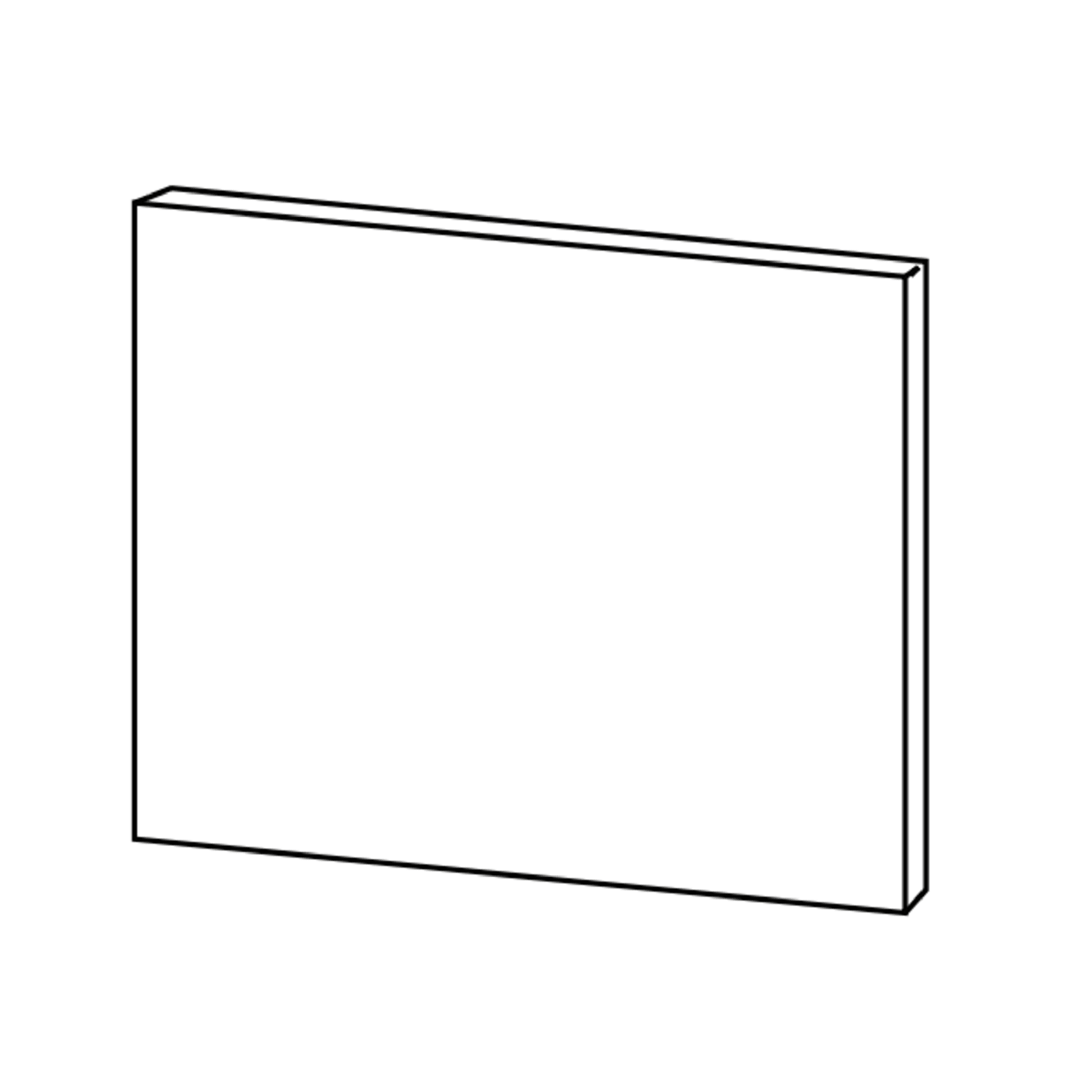 SimpliFire Front Glass for 30" Electric Insert Fireplace