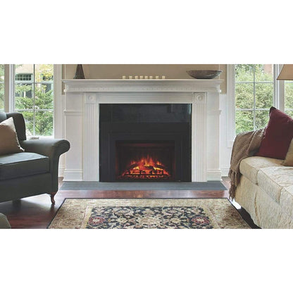 SimpliFire INS30-BK 30" Traditional Electric Built-In Fireplace Insert