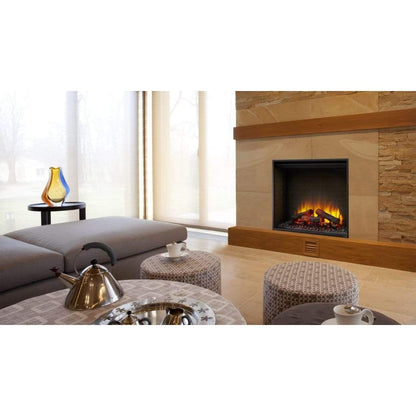SimpliFire INS30-BK 30" Traditional Electric Built-In Fireplace Insert