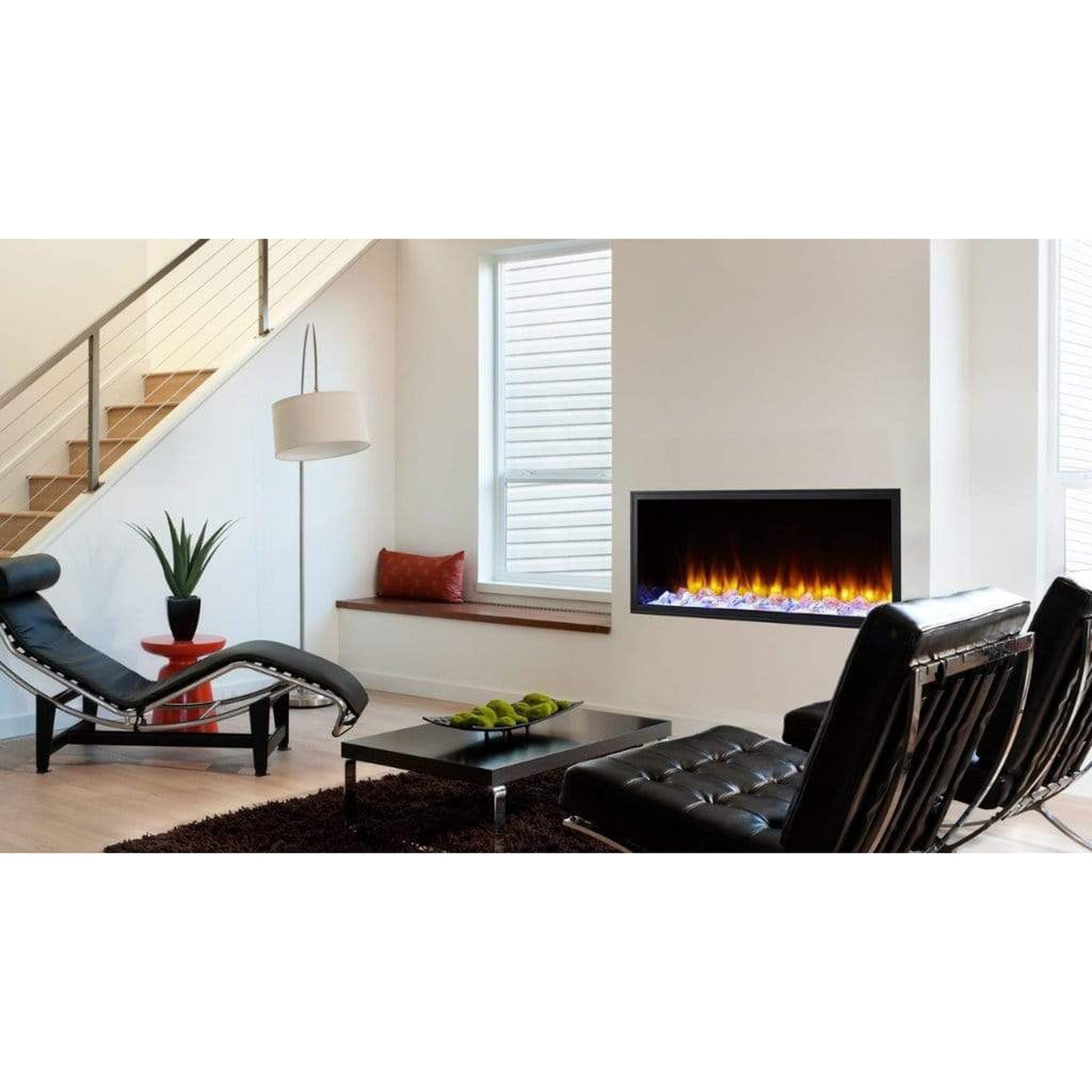 SimpliFire Scion 55" Linear Electric Built-In Fireplace