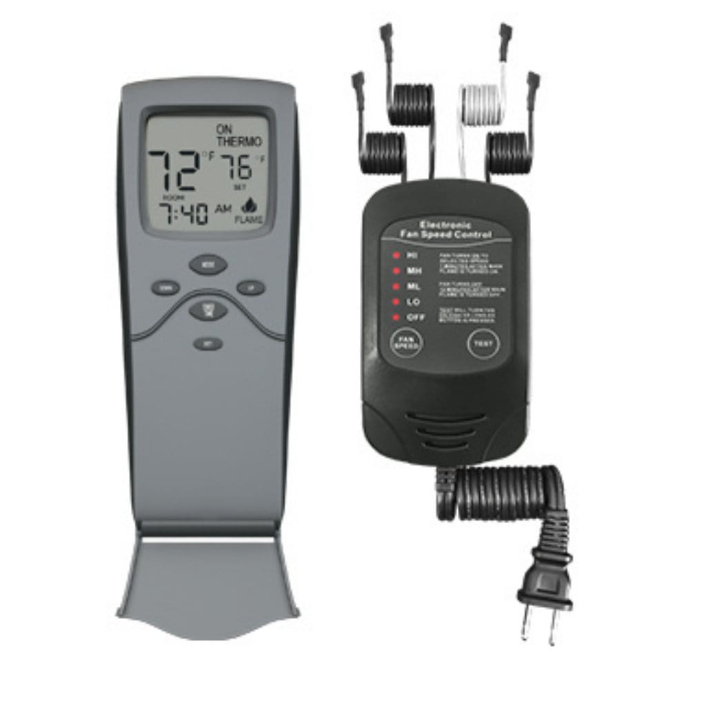Skytech 3301-FSCRF Timer/Thermostat Fireplace & Electronic Fan Speed Remote Control