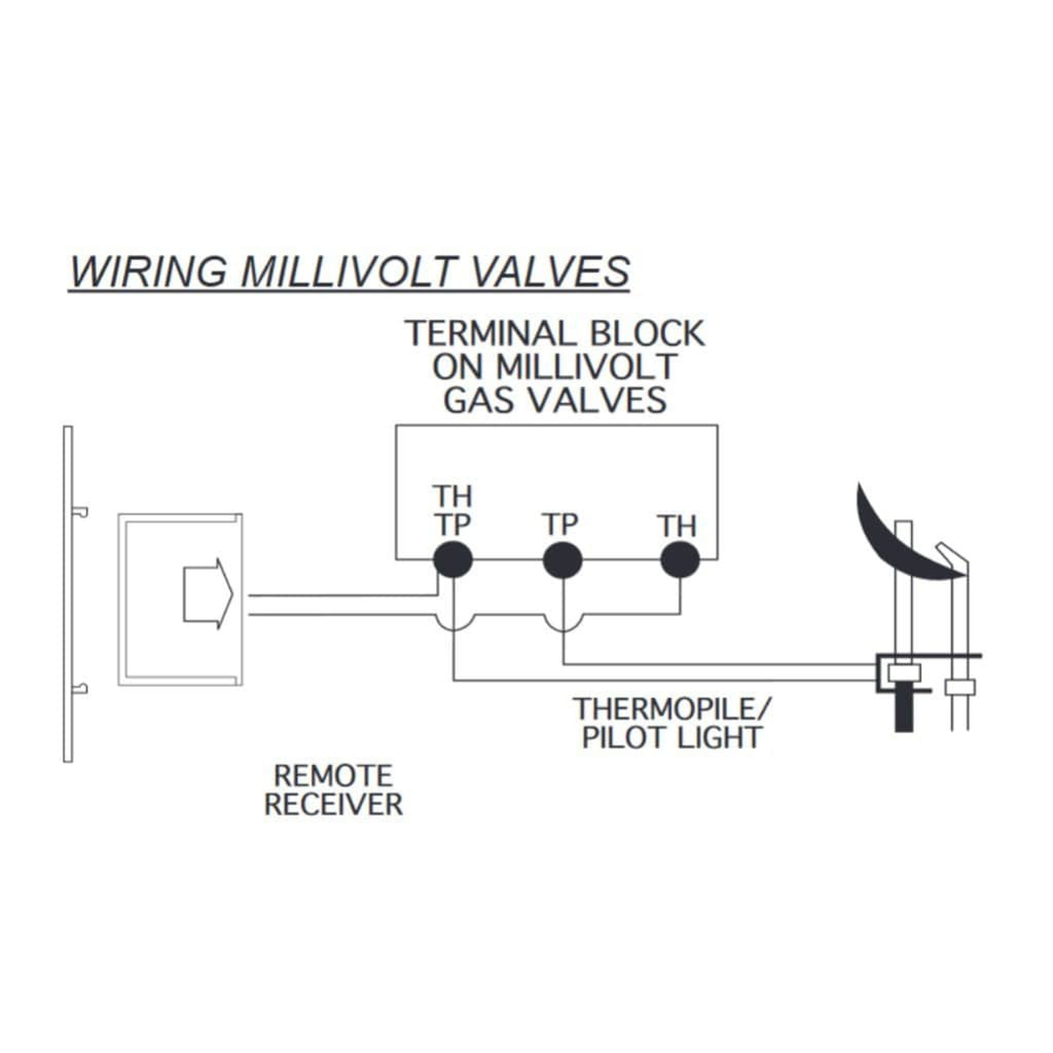 Skytech TM-3 Wired Wall Mount Timer For Fireplace Control - Battery Operated, 30/60/120 Min Settings