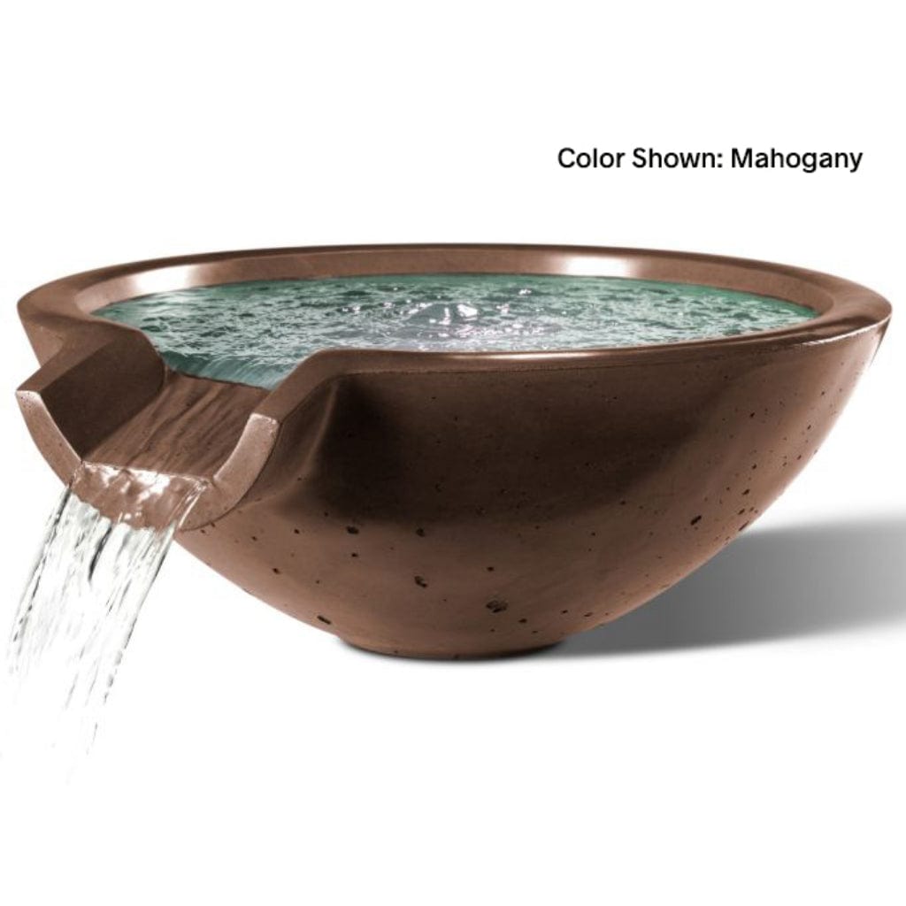 Slick Rock Concrete 30" Camber Round Water Bowl