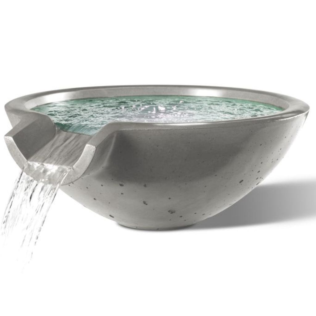 Slick Rock Concrete 30" Camber Round Water Bowl