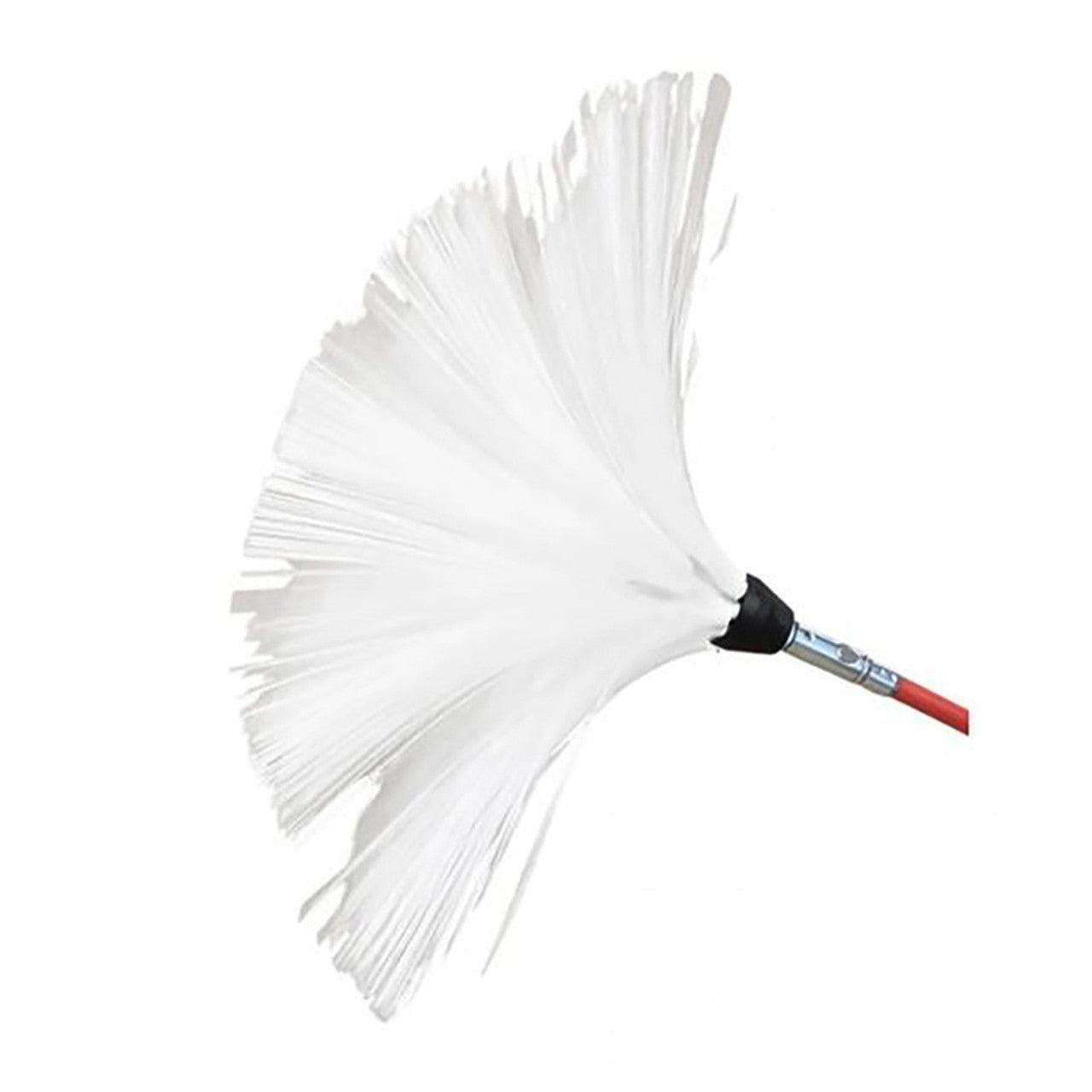 SnapLok Stiff White Rotary Chamber and Duct Cleaning Brush