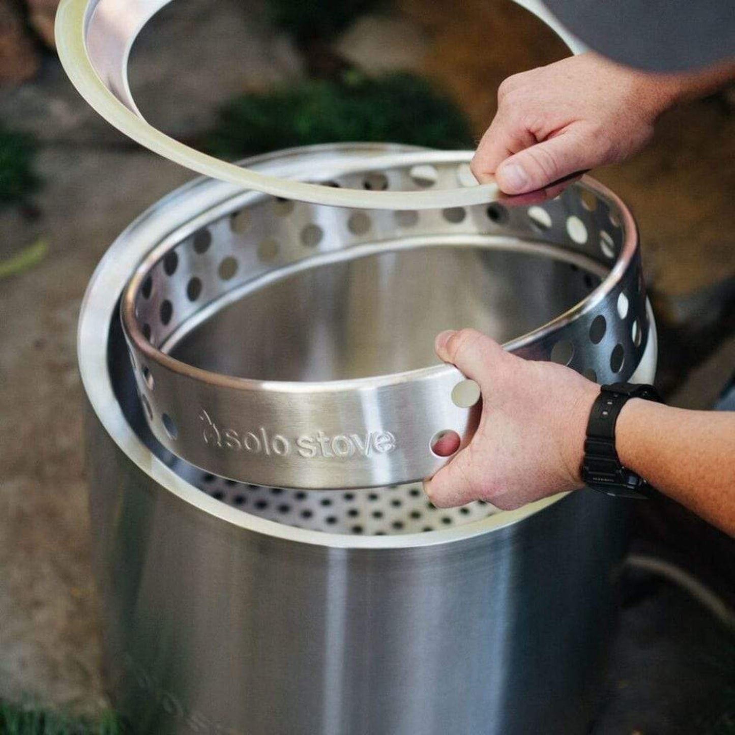 Solo Stove 15" Stainless Steel Ranger Backyard Bundle