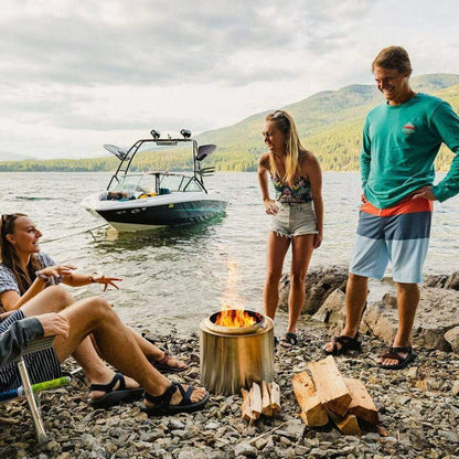 Solo Stove 15" Stainless Steel Ranger Wood Burning Fire Pit