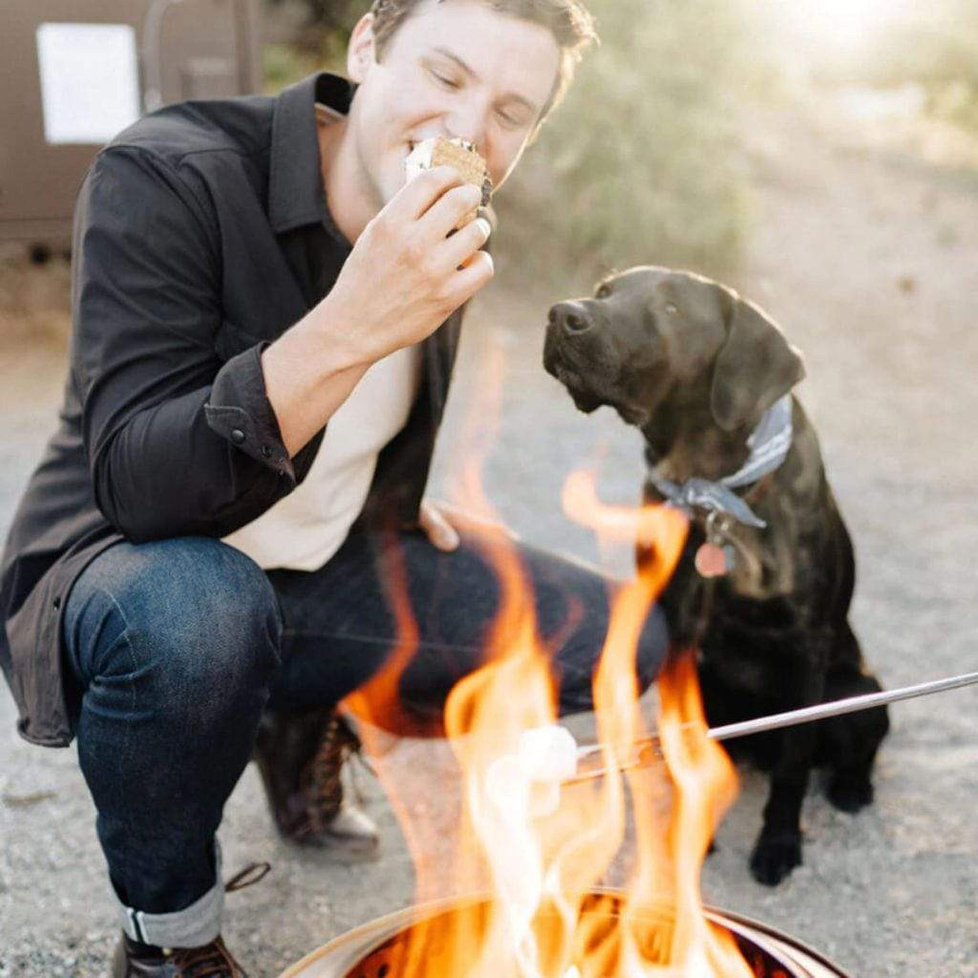 Solo Stove 15" Stainless Steel Ranger Wood Burning Fire Pit with Stand