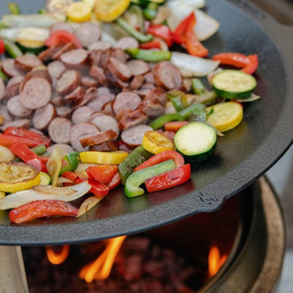 Solo Stove 18" Bonfire & Yukon Cast Iron Wok Top