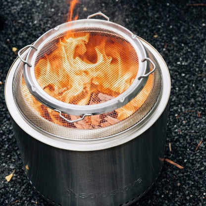 Solo Stove 19 1/2" Stainless Steel Bonfire Ultimate Bundle