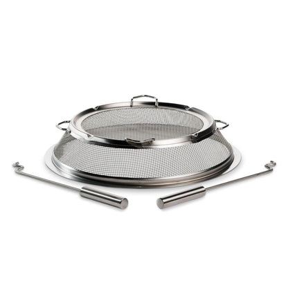 Solo Stove 19 1/2" Stainless Steel Bonfire Ultimate Bundle