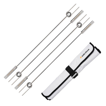 Solo Stove 19 1/2" Stainless Steel Bonfire Ultimate Bundle