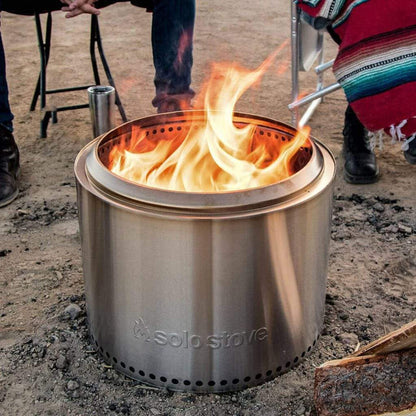 Solo Stove 19 1/2" Stainless Steel Bonfire Wood Burning Fire Pit