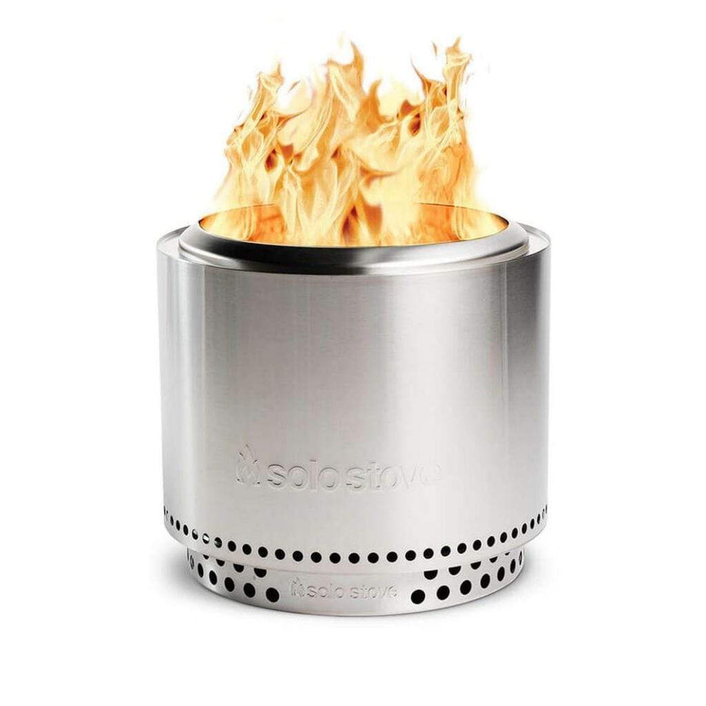 Solo Stove 19 1/2" Stainless Steel Bonfire Wood Burning Fire Pit with Stand
