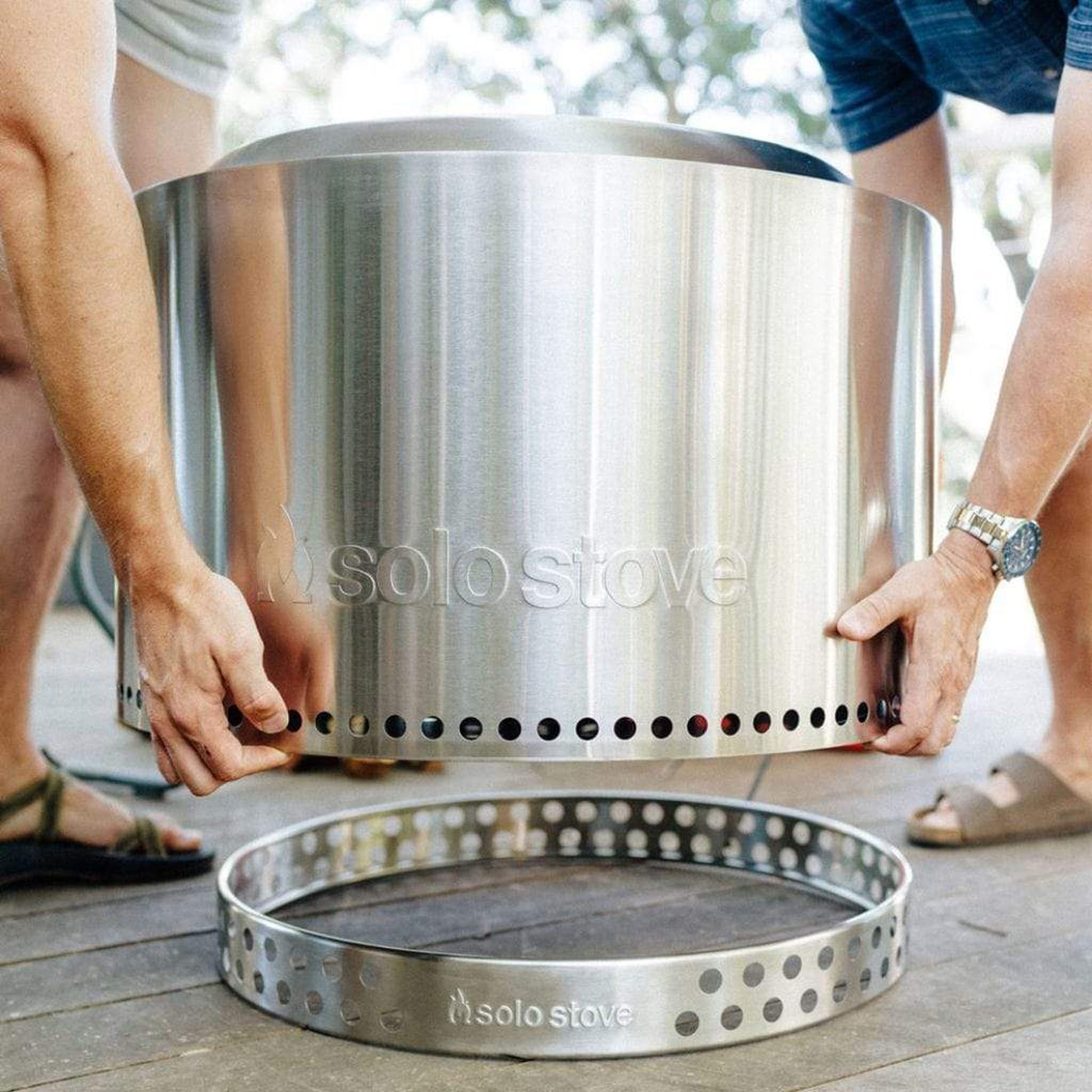 Solo Stove 27" Stainless Steel Yukon Backyard Bundle