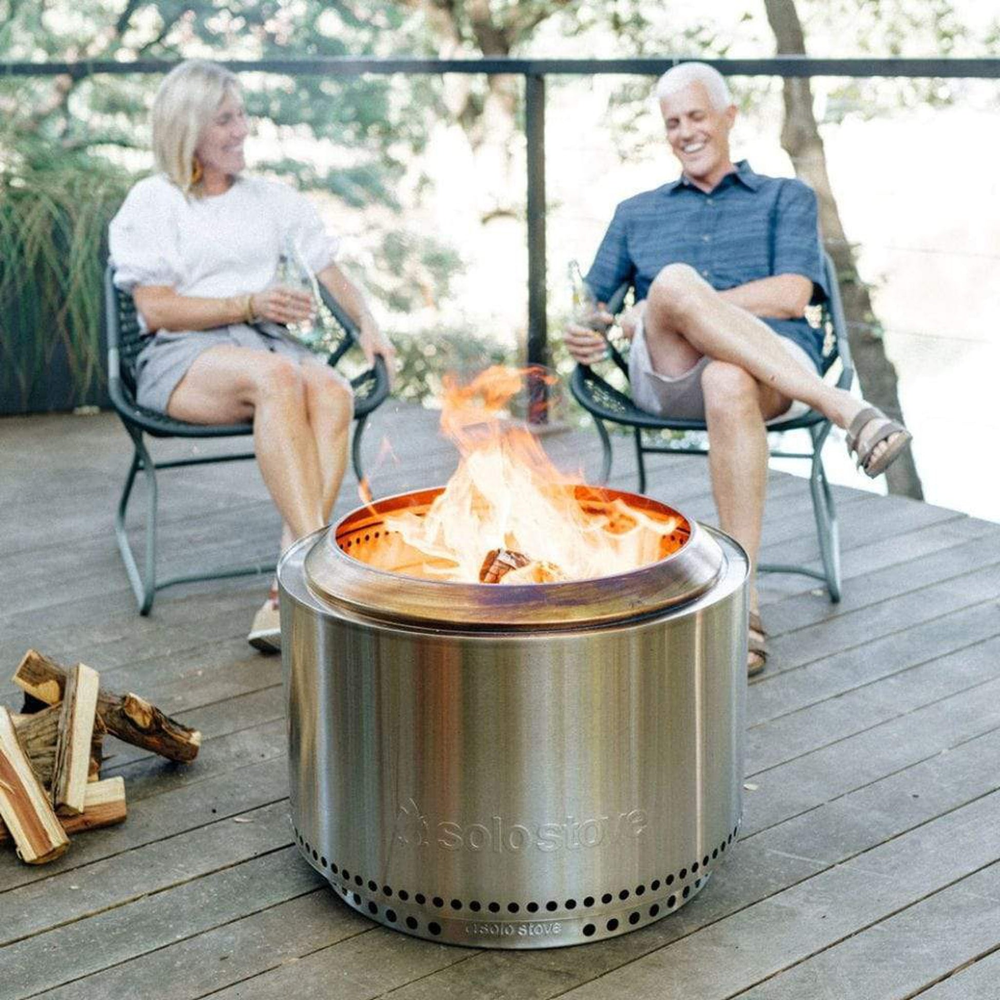 Solo Stove 27" Stainless Steel Yukon Backyard Bundle