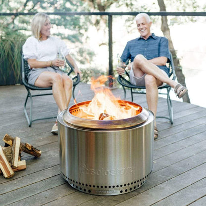 Solo Stove 27" Stainless Steel Yukon Backyard Bundle
