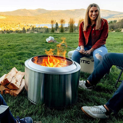 Solo Stove 27" Stainless Steel Yukon Wood Burning Fire Pit