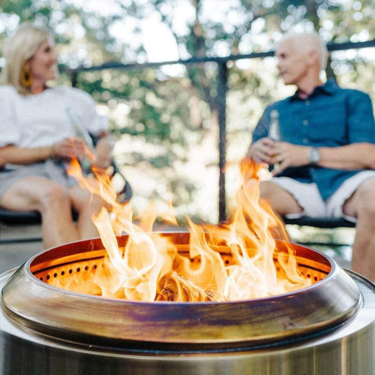 Solo Stove 27" Stainless Steel Yukon Wood Burning Fire Pit