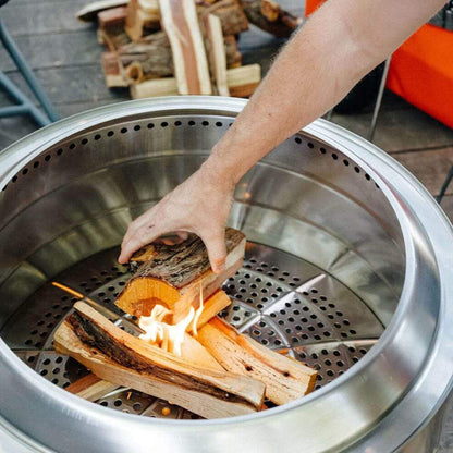 Solo Stove 27" Stainless Steel Yukon Wood Burning Fire Pit