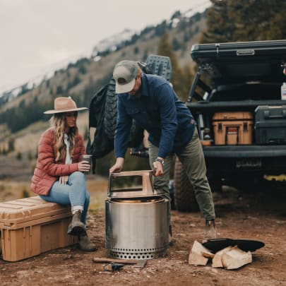 Solo Stove Bonfire Cast Iron Griddle Top With Hub