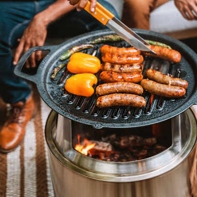 Solo Stove Bonfire Cast Iron Grill Top With Hub