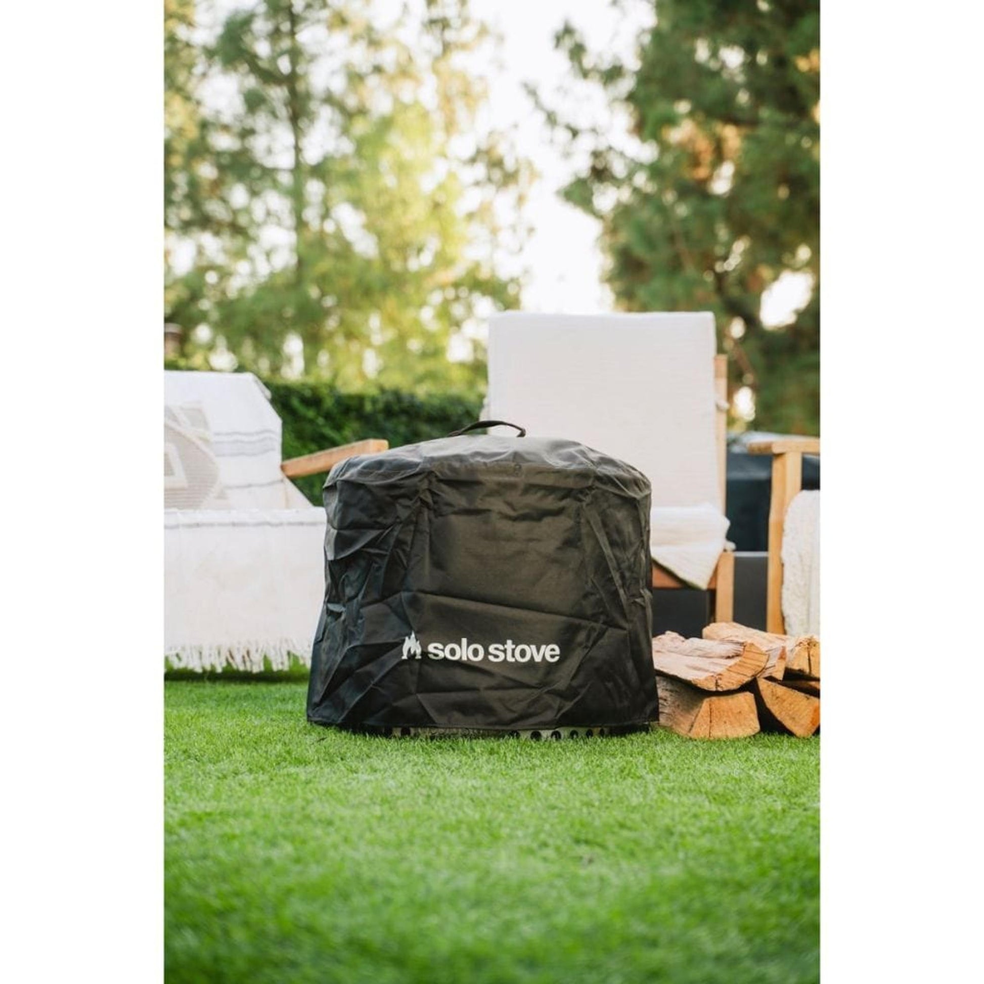 Solo Stove Bonfire Stainless Steel Fire Pit With Stand and Shelter 2.0 Bundle