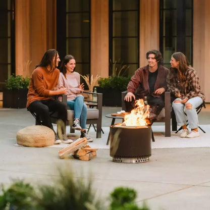 Solo Stove Bonfire Water Stainless Steel Fire Pit With Stand 2.0