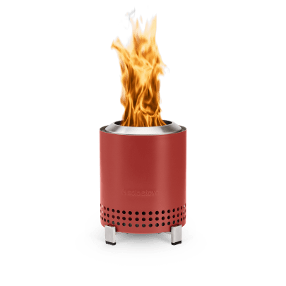 Solo Stove Mesa Mulberry Stainless Steel Tabletop Fire Pit