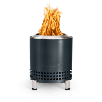 Solo Stove Mesa XL Gunmetal Metallic Stainless Steel Table Top Fire Pit