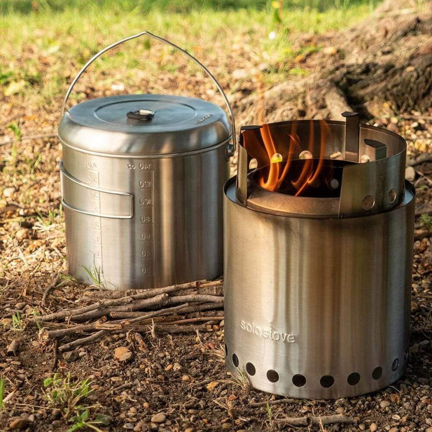 Solo Stove Pot 4000 135 oz Stainless Steel Pot