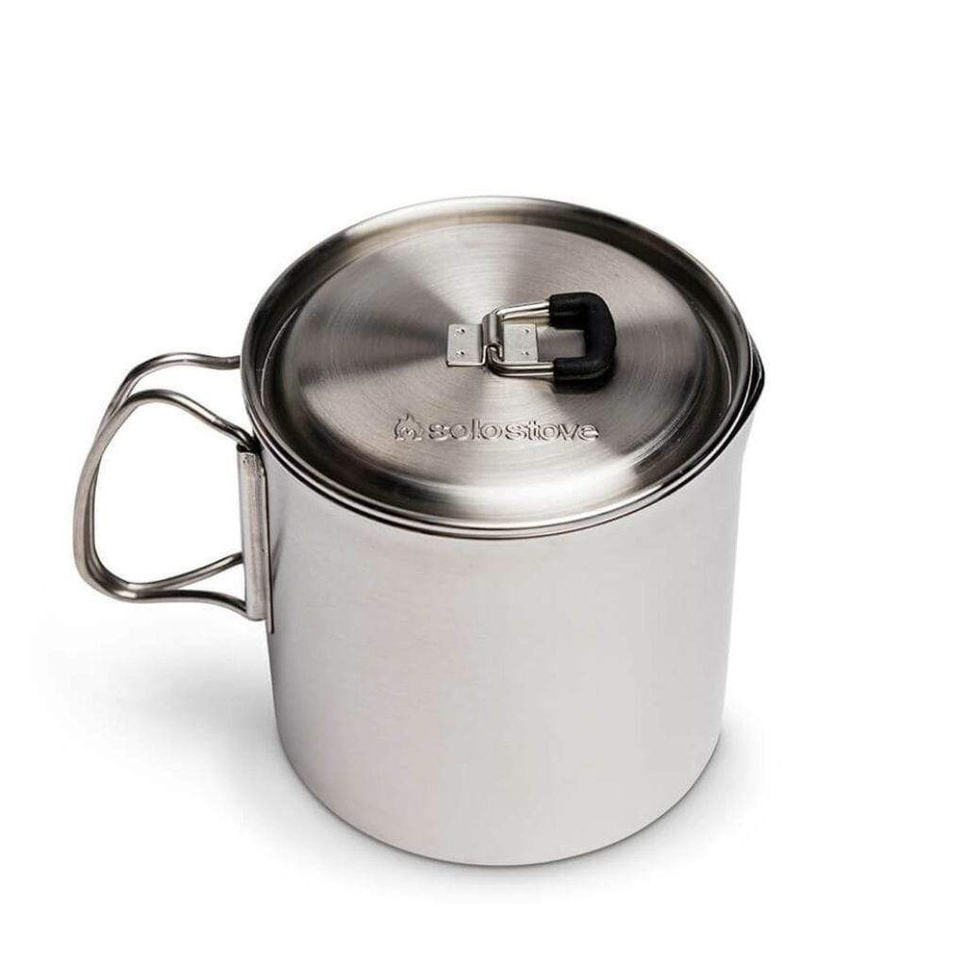 Solo Stove Pot 900 30 oz Lightweight Stainless Steel Cooking Pot