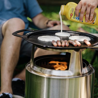 Solo Stove Ranger Cast Iron Griddle Top With Hub