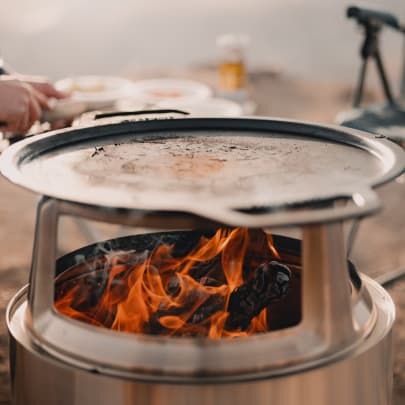 Solo Stove Ranger Cast Iron Griddle Top With Hub